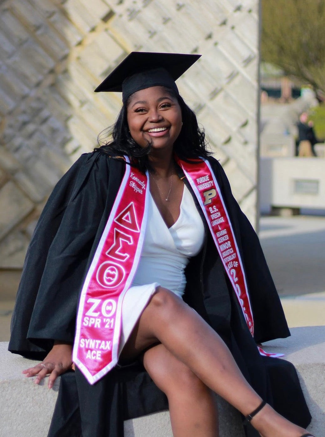 Delta Sigma Theta Graduation Stole