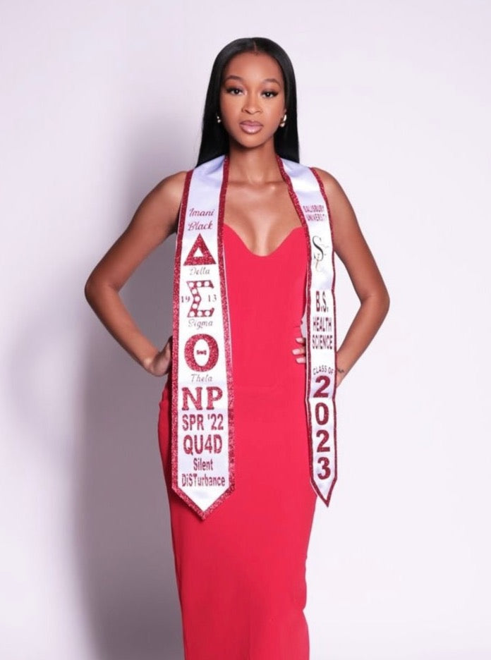 Delta Sigma Theta Graduation Stole