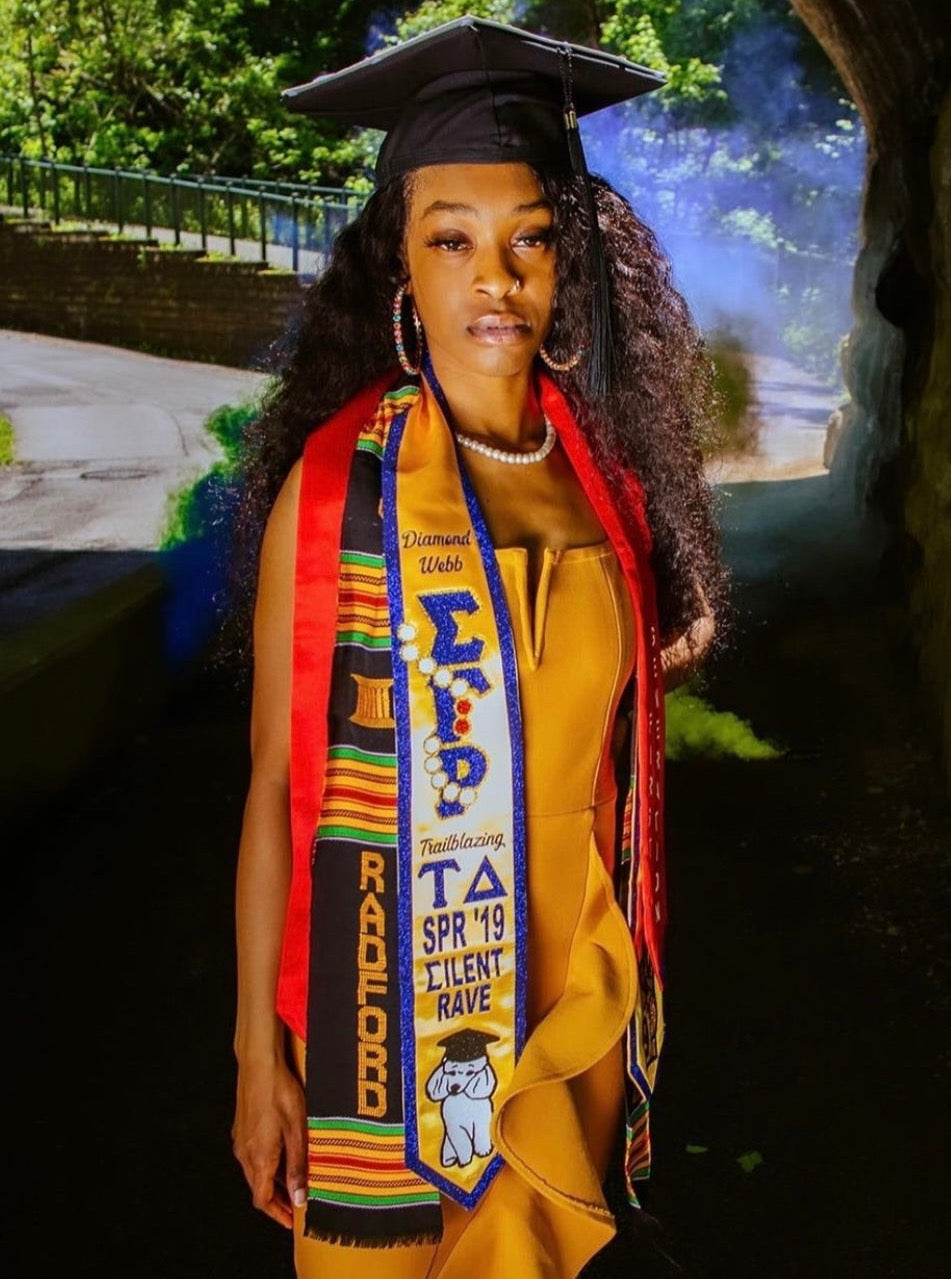 Sigma Gamma Rho Graduation Stole