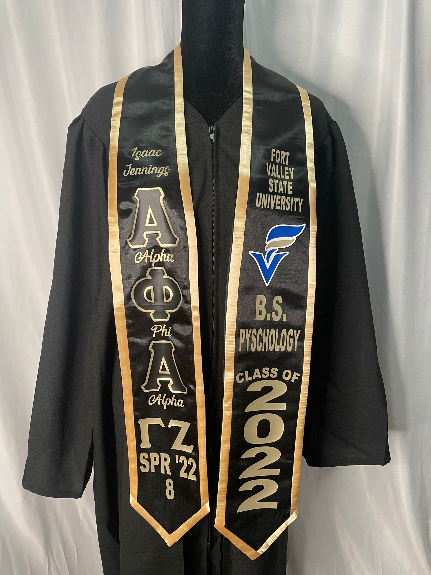 Alpha Phi Alpha Graduation Stole