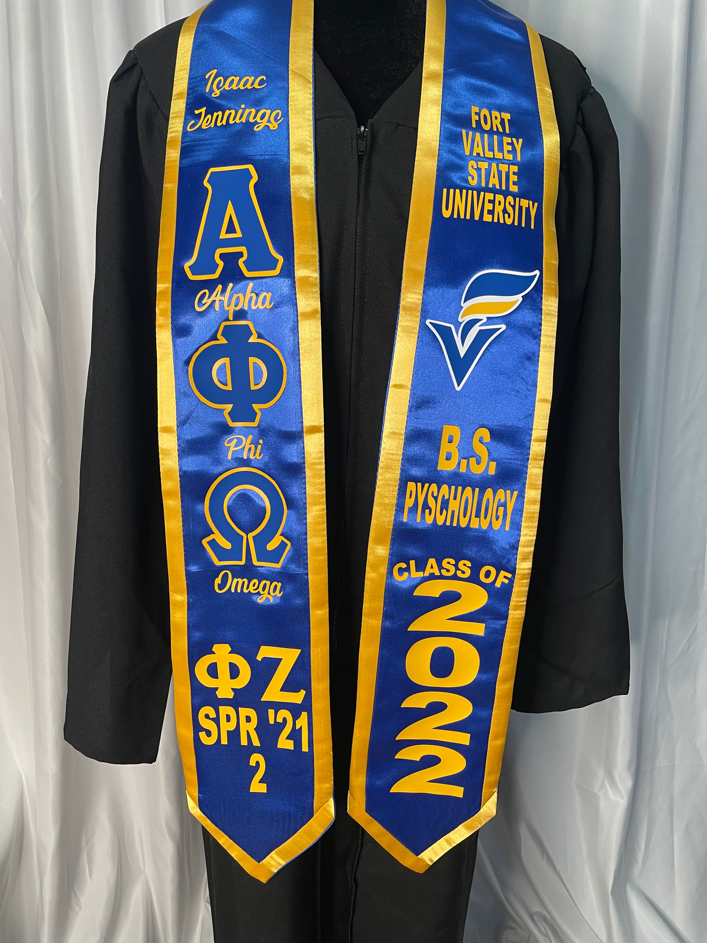 Greek Graduation Stole